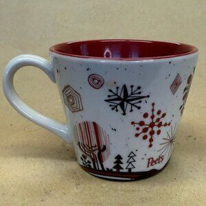 Peet's Coffee & Tea Chirstmas Dove Mug